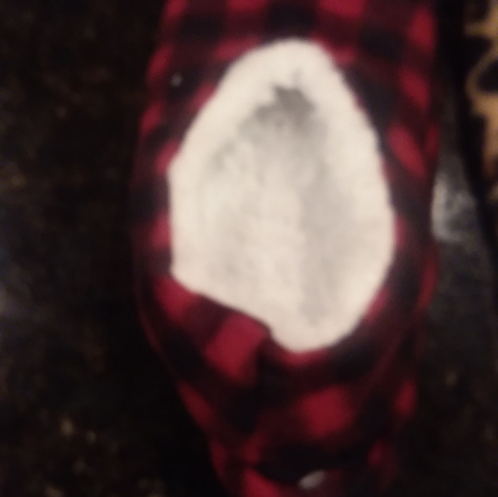 Slippers. House socks. So very comfy